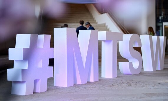 Bild, auf dem der Hashtag #MTSW zu sehen ist